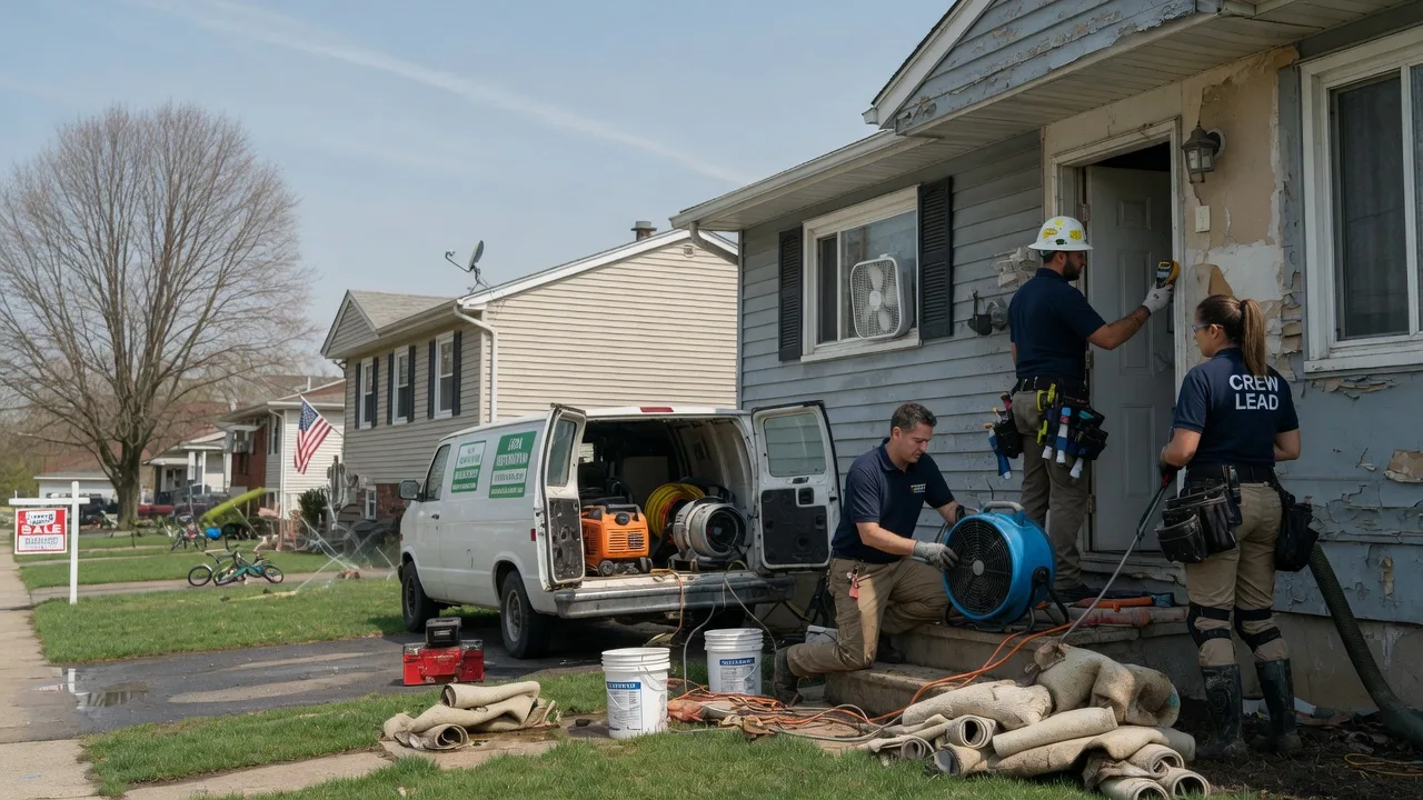 Flood Cleanup in Germansville, PA near me